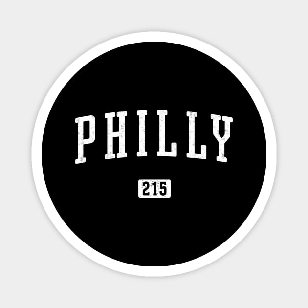 Philly 215 Vintage Magnet by Vicinity